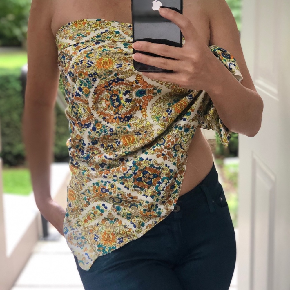 New Floral Scarf
